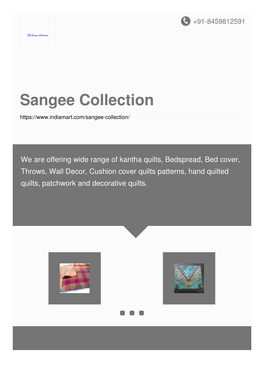 Sangee Collection