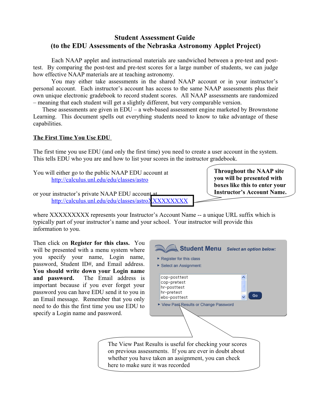 A Student S Guide to EDU Assessments in The