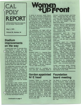 May 4, 1978 Cal Poly Report