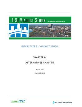 Interstate 91 Viaduct Study: Chapter Iv