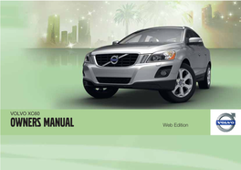 Volvo Xc60 Owners Manual