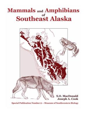 Mammals and Amphibians of Southeast Alaska
