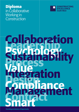 Diploma in Collaborative Working in Construction