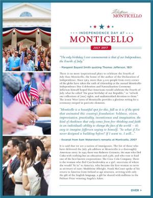 Independence Day at Monticello (.Pdf