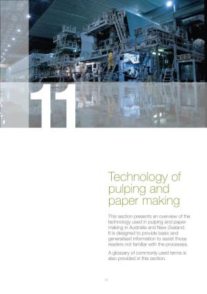 Technology of Pulping and Paper Making