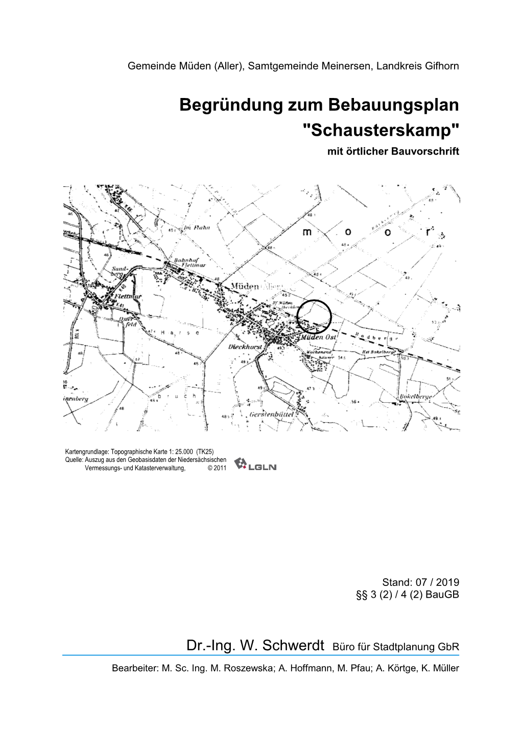 Begründung Zum Bebauungsplan 