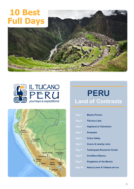 10 Best Full Days PERU