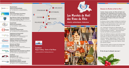 Les Marchés De Noël Des Rives Du Rhin