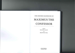 Maximusthe Confessor