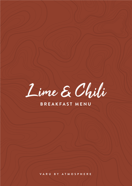 Breakfast Menu