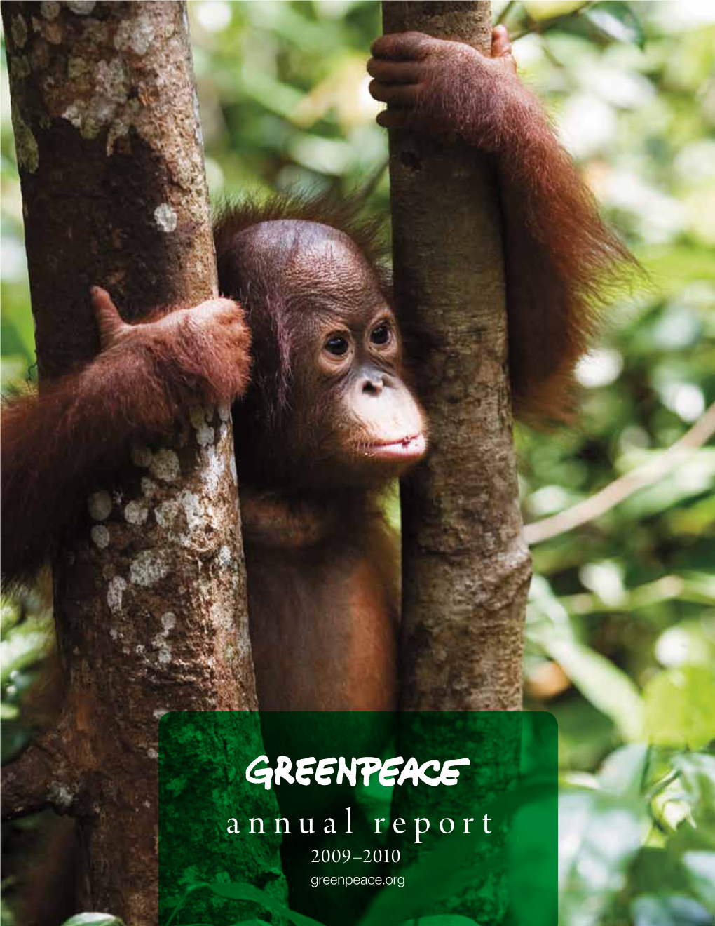 Annual Report 2009–2010 Greenpeace.Org GREENPEACE, INC