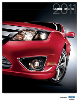 2011 Ford Fusion Brochure