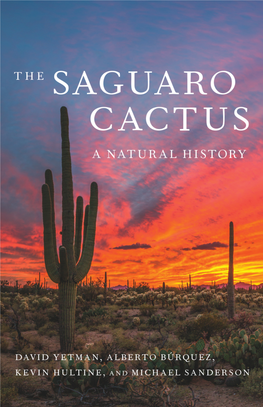 The Saguaro Cactus: a Natural History