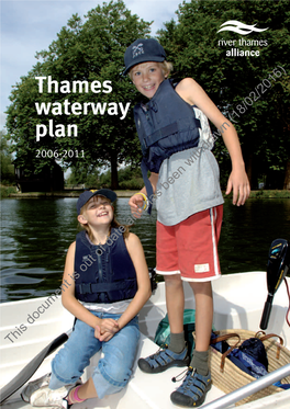 Thames Waterway Plan 2006-2011