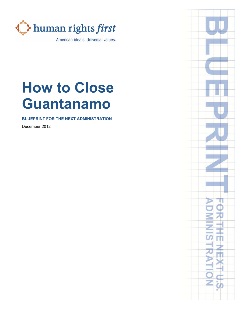 How to Close Guantanamo