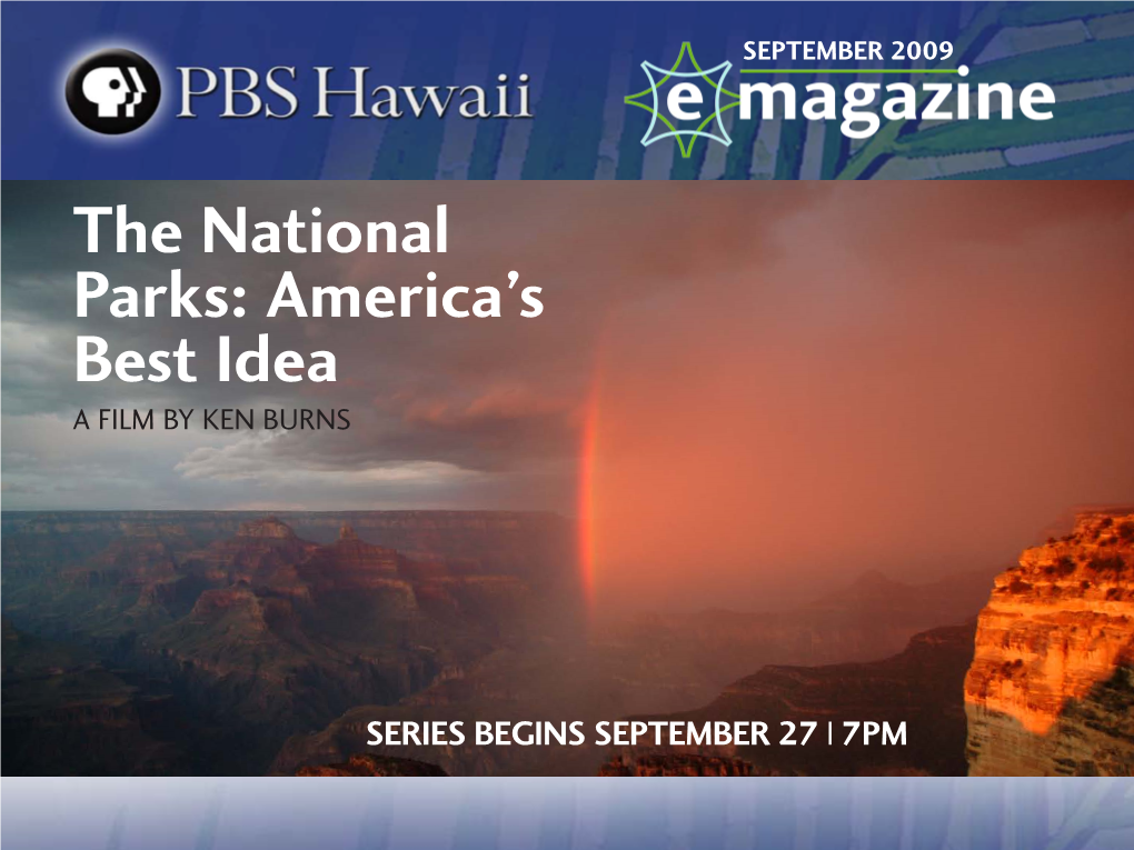 The National Parks: America's Best Idea