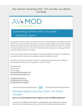 Connecting Content with Consumers Volume 8 Issue 2