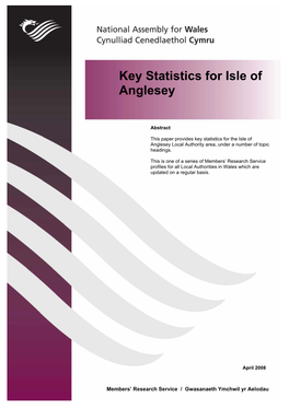 Key Statistics for Isle of Anglesey