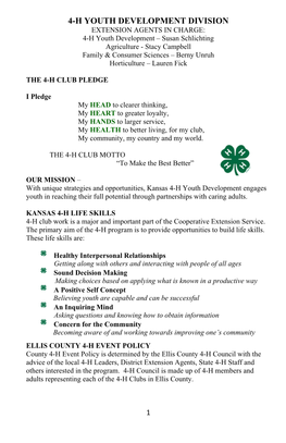 4-H Youth Development Division