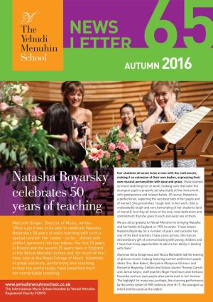 News Letter 65 Autumn 2016