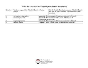 SS.7.C.4.1 Low Level of Complexity Sample Item Explanation
