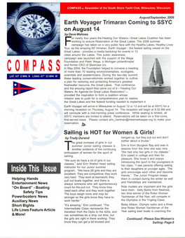 COMPASS a Newsletter of the South Shore Yacht Club, Milwaukee, Wisconsin
