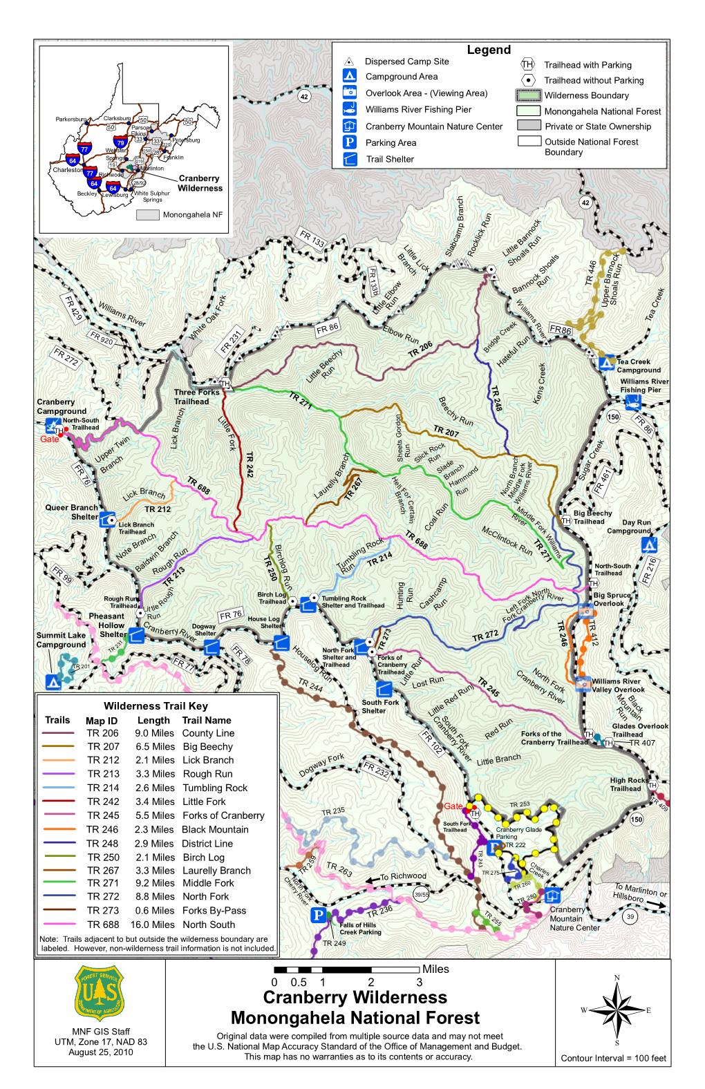 Cranberry Wilderness Trail