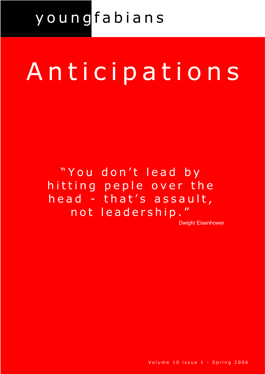 Anticipations