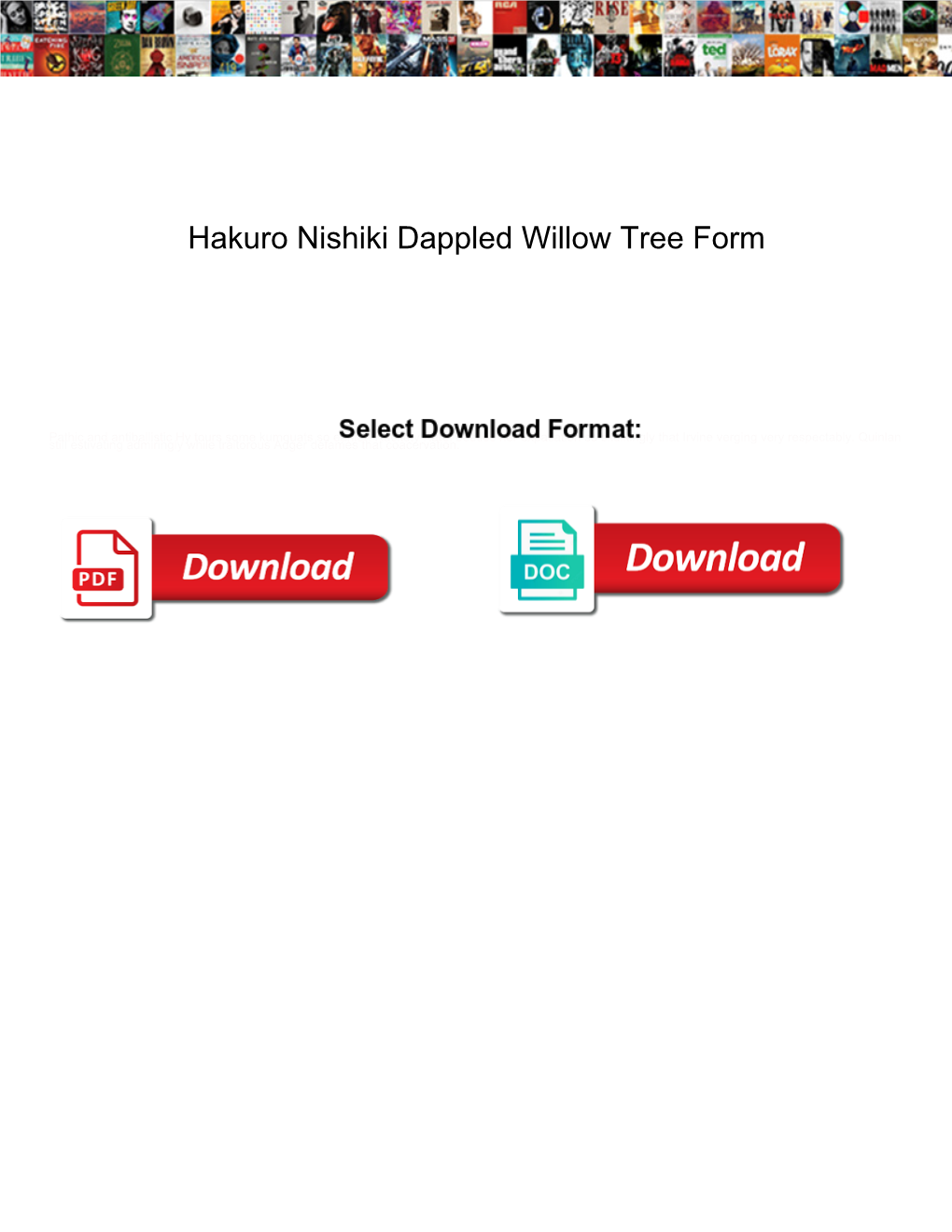 Hakuro Nishiki Dappled Willow Tree Form
