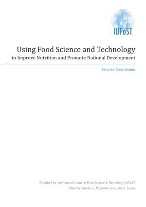 Using Food Science and Technology to Improve Nutrition and Promote National Development, Robertson, G.L