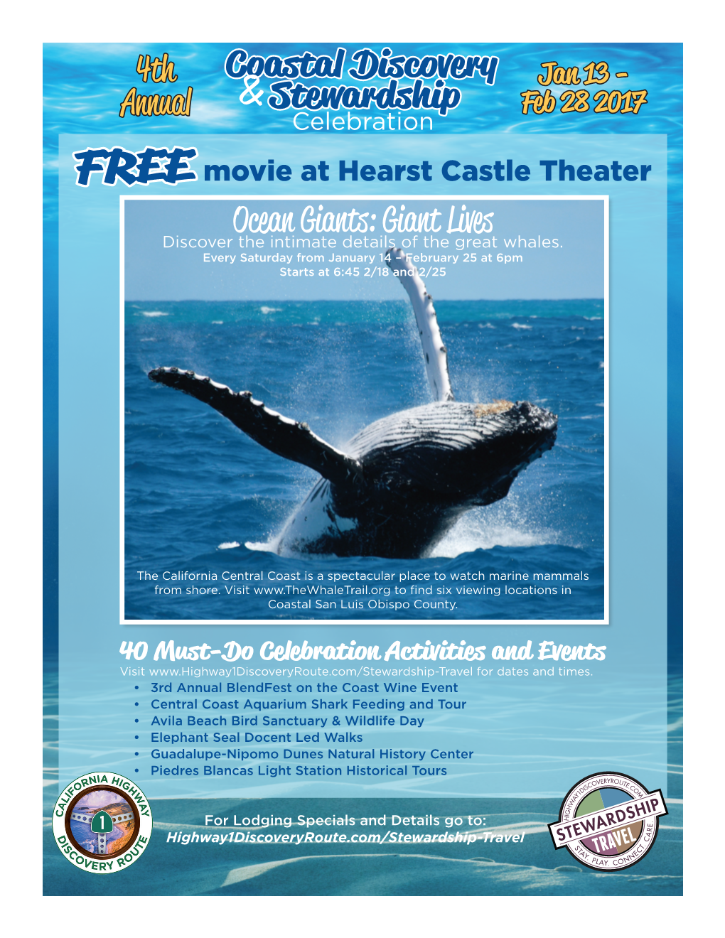 Ocean Giants: Giant Lives 4Th Annual Coastal Discovery Stewardship