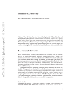 Music and Astronomy 3