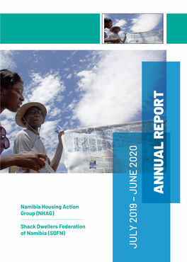 Shack Dwellers Federation of Namibia / Nhag 2019-20 Annual Report