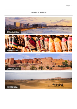 The Best of Morocco