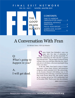 FENA Conversation with Fran