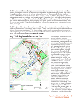 Map 7: Existing Green Infrastructure Plan