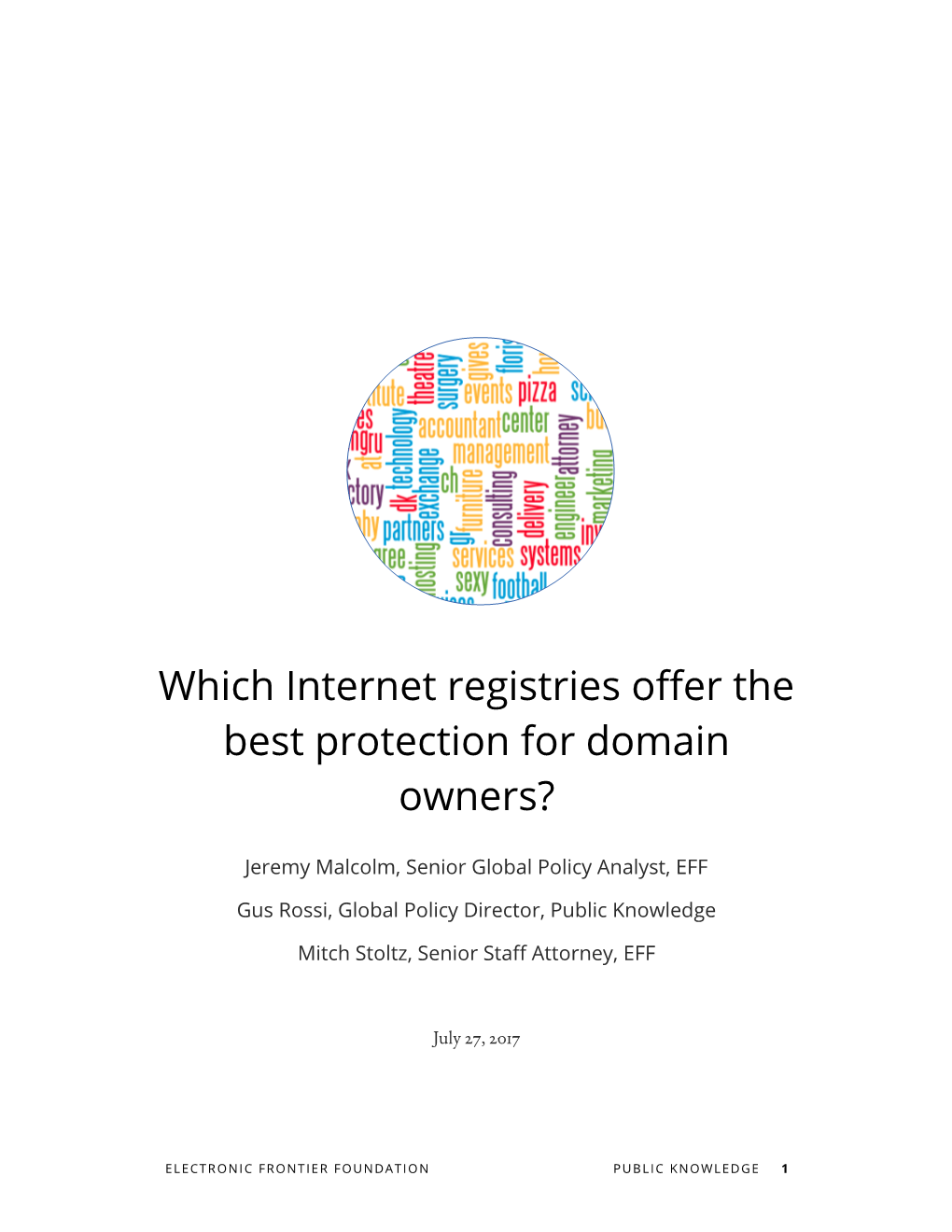 Which Internet Registries Offer the Best Protection for Domain Owners?