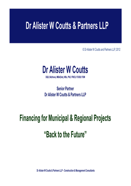 Dr Alister W Coutts & Partners