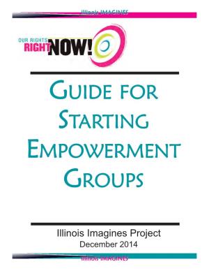 Guide for Starting Empowerment Groups