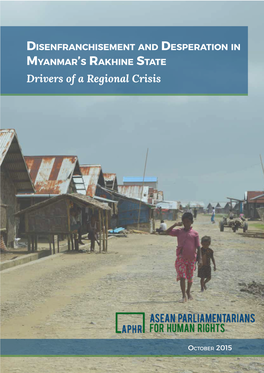 RAKHINE STATE Drivers of a Regional Crisis