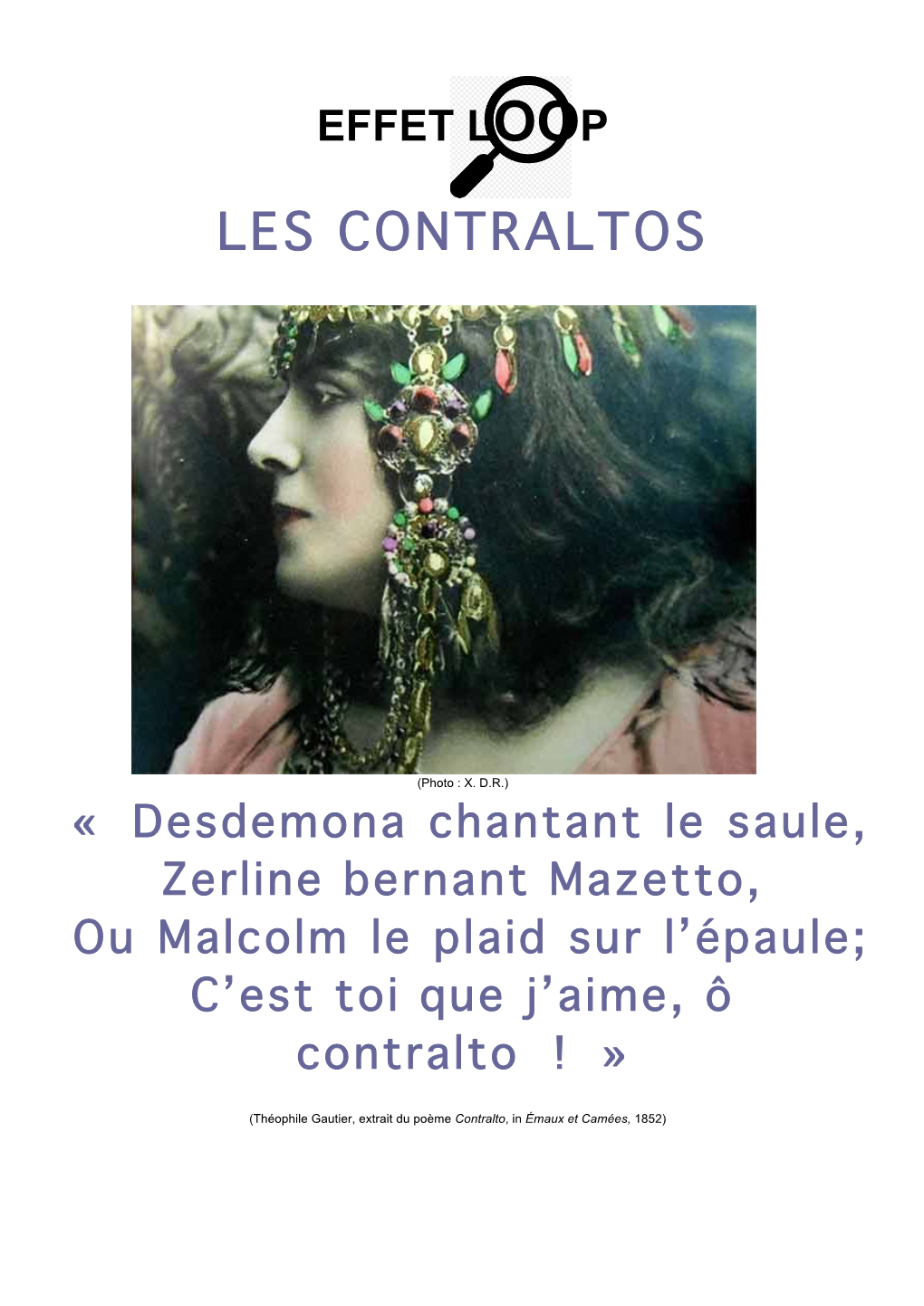 Les Contraltos