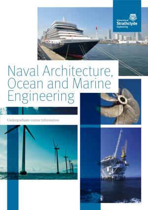 Naval Architecture, Ocean and Marine Engineering