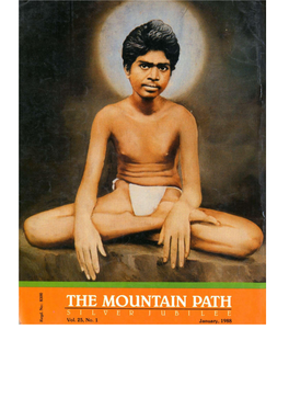 The Mountain Path Vol. 25 No. 1, Jan 1988