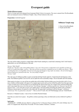 Everquest Guide to Trial of Perseverance