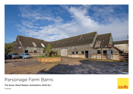 Parsonage Farm Barns