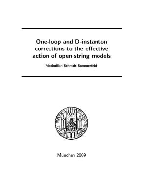 One-Loop and D-Instanton Corrections to the Effective Action of Open String