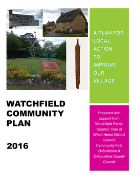 Watchfield Community Plan 2016