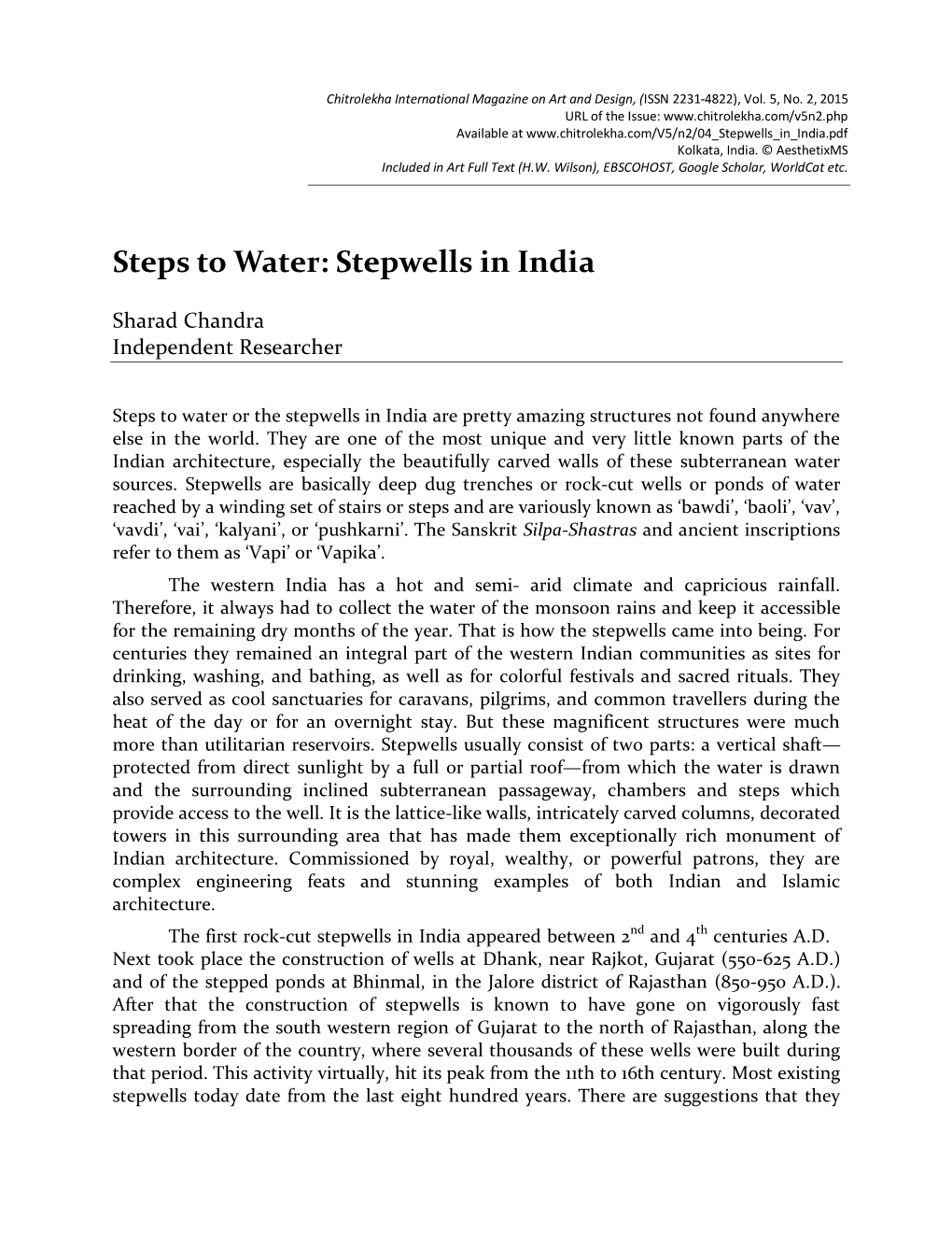 Stepwells in India