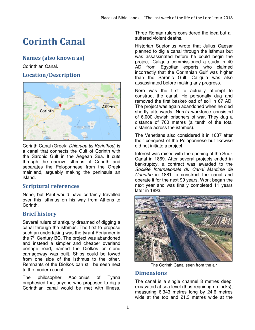 Corinth Canal