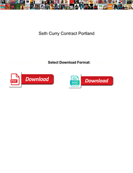 Seth Curry Contract Portland